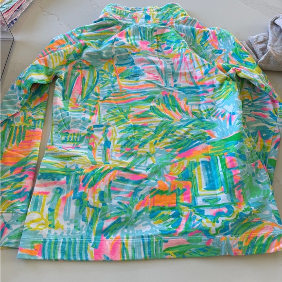 Lilly Pulitzer Pullover with Button Placket - Picture 2 of 4